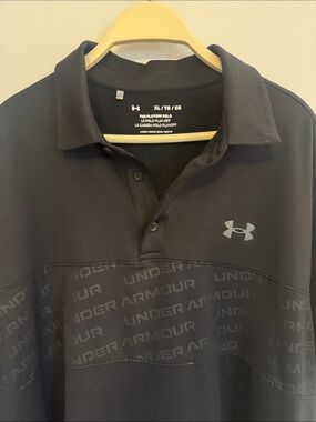 Under Armour Men’s Black Playoff Polo